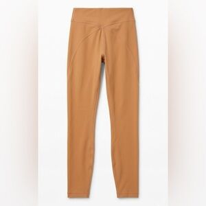 Lululemon High-Rise Leggings in Warm Tan